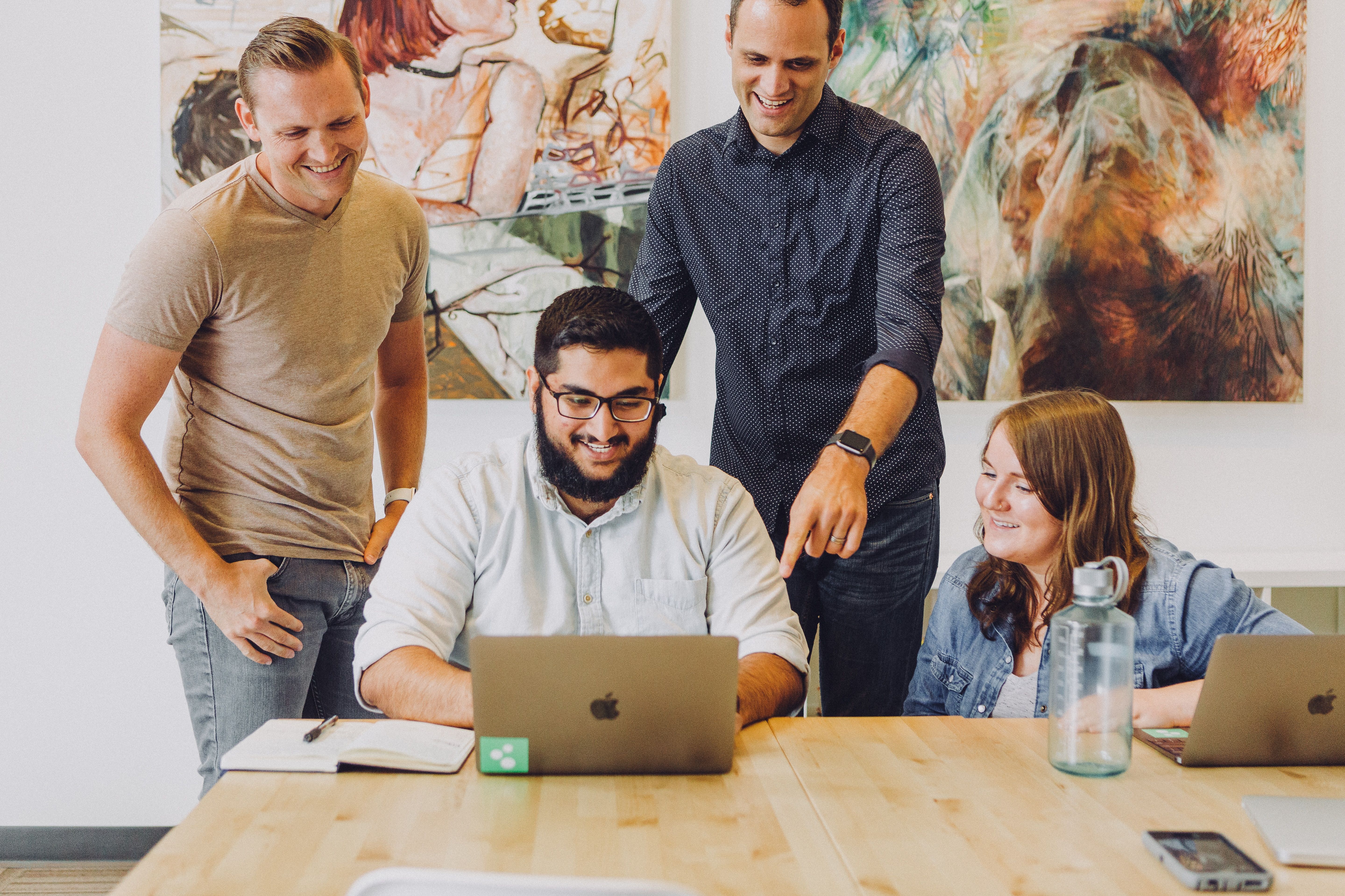 Web design team